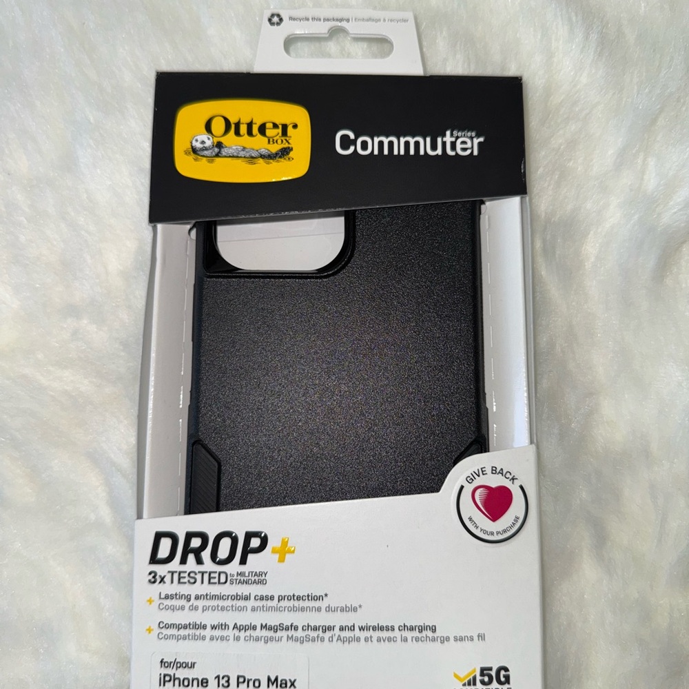 OtterBox Commuter Series Black Case for iPhone 12 or 13 Pro Max